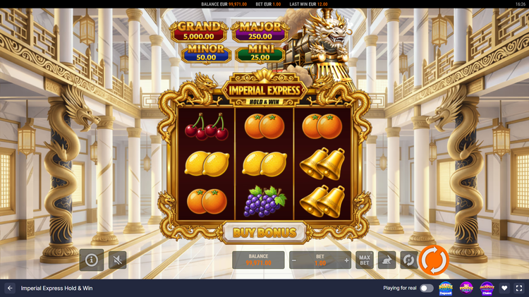 Imperial Express Hold & Win Slot - 1 - BitStarz Casino