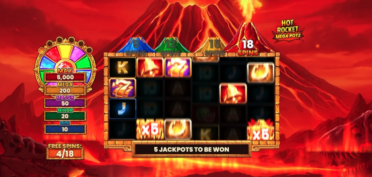 Hot Rocket Mega Potz Slot - 2 - BitStarz Casino