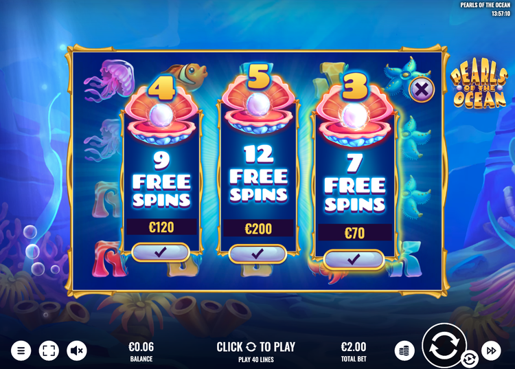Pearls of the Ocean Slot - 2 - BitStarz Casino