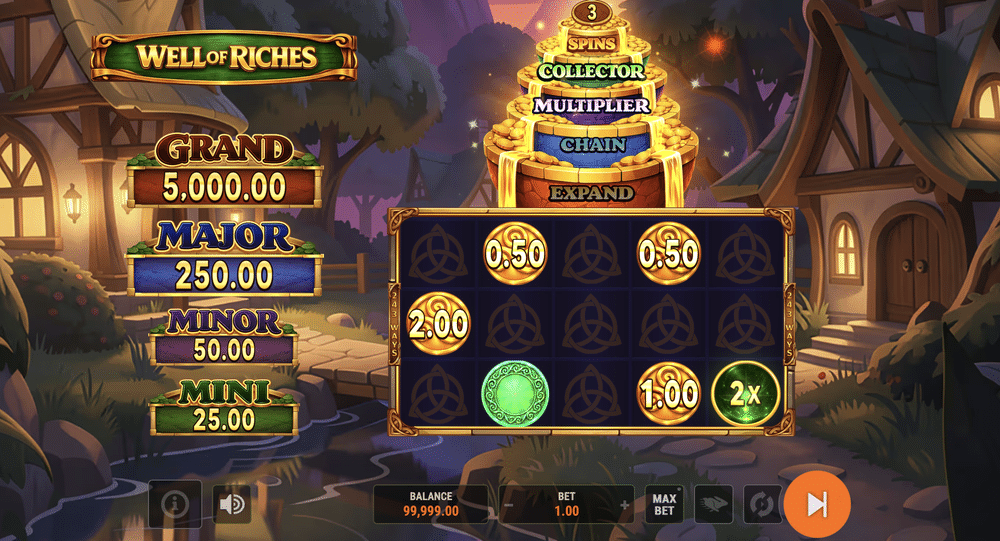 Well of Riches Slot - 3 - BitStarz Casino