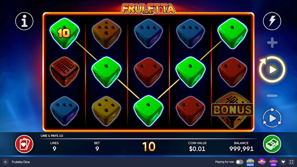 Fruletta Dice Slot - 1 - BitStarz Casino
