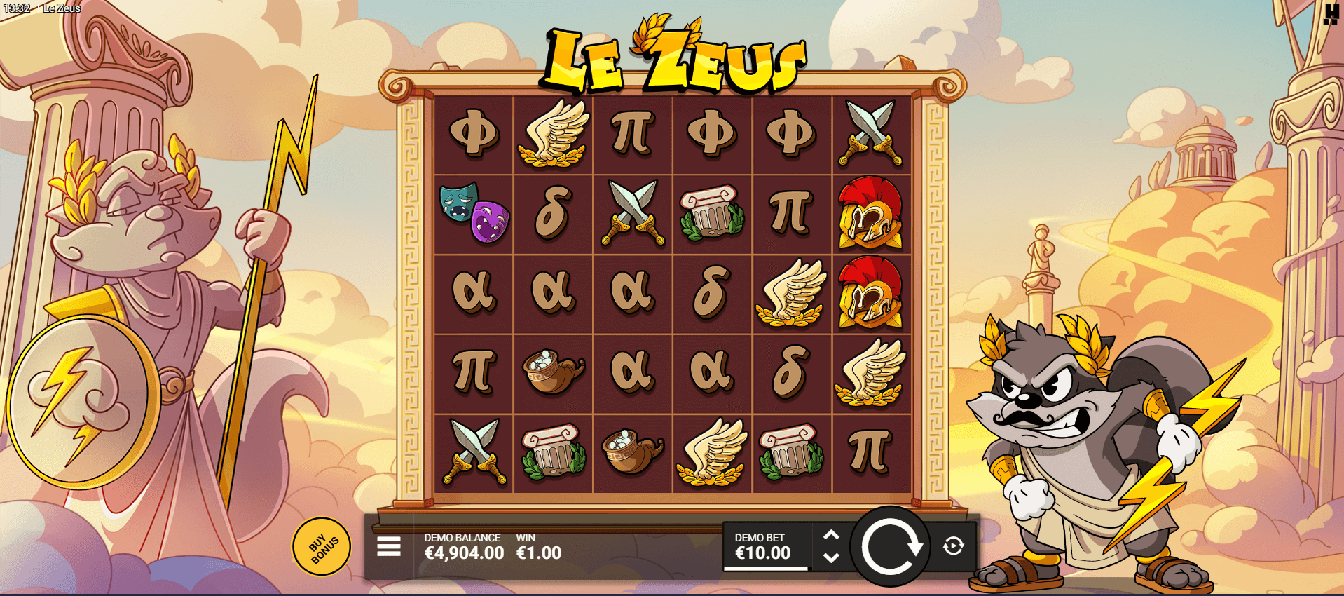 Le Zeus Slot - 1 - BitStarz Casino