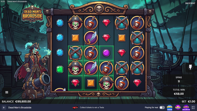 Dead Man's Broadside Slot - 3 - BitStarz Casino