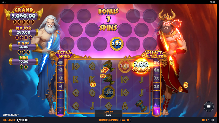 Brawl Gods Slot - 3 - BitStarz Casino
