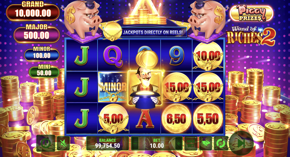 Piggy Prizes Wand of Riches 2 Slot - 1 - BitStarz Casino