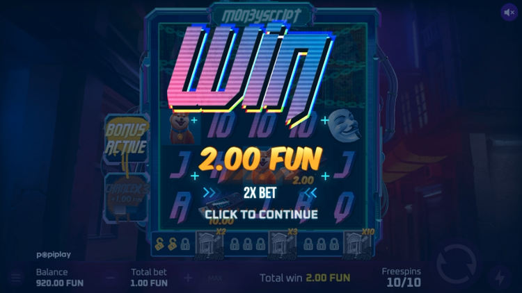 Moneyscript Slot - 2 - BitStarz Casino