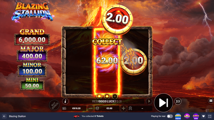 Blazing Stallion Slot - 3 - BitStarz Casino