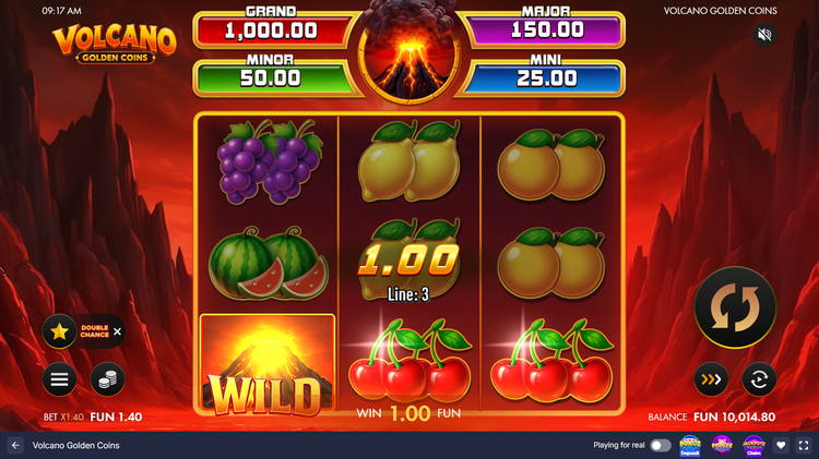 Volcano Golden Coins Slot - Play with Bitcoin or Real Money - BitStarz  Casino