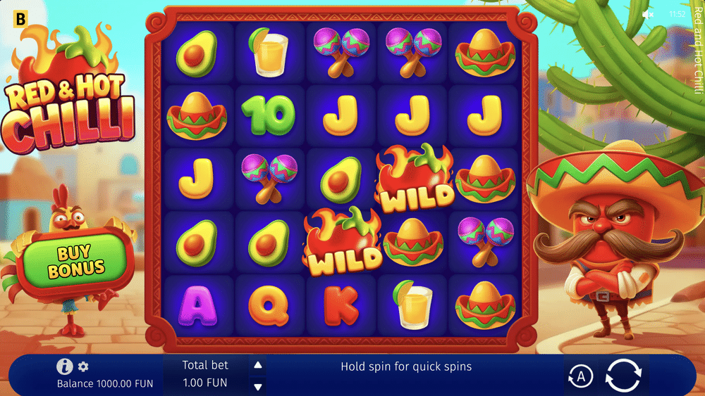 Red and Hot Chilli Slot - 1 - BitStarz Casino