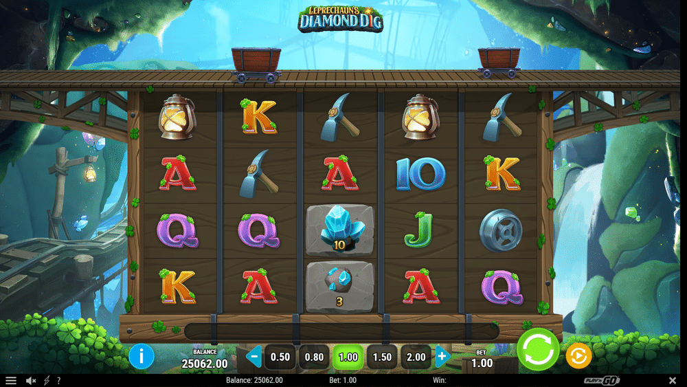 Leprechaun's Diamond Dig Slot - 1 - BitStarz Casino