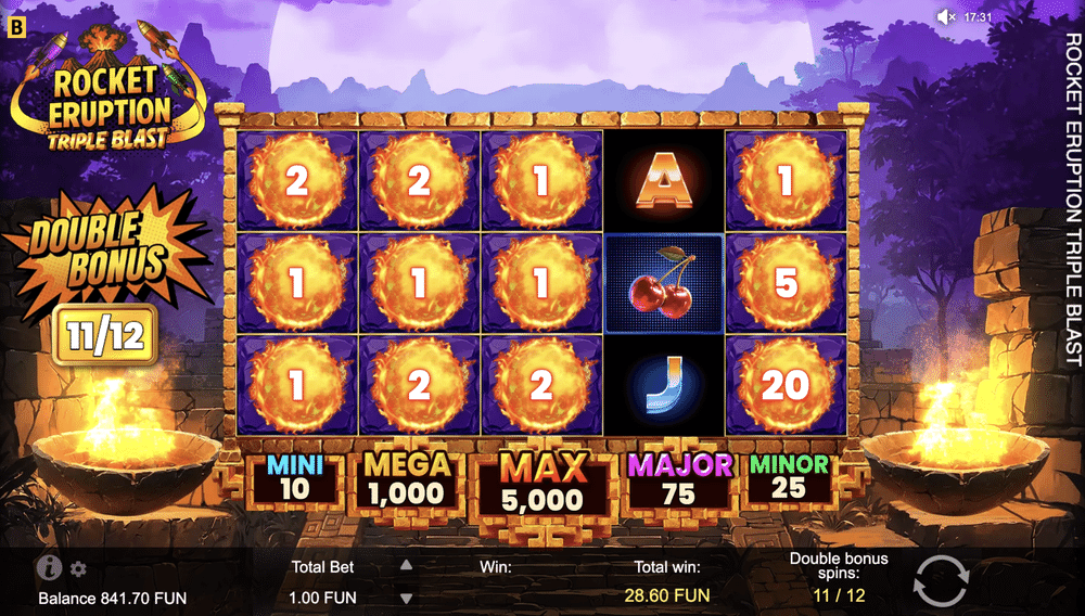 Rocket Eruption Triple Blast Slot - 2 - BitStarz Casino
