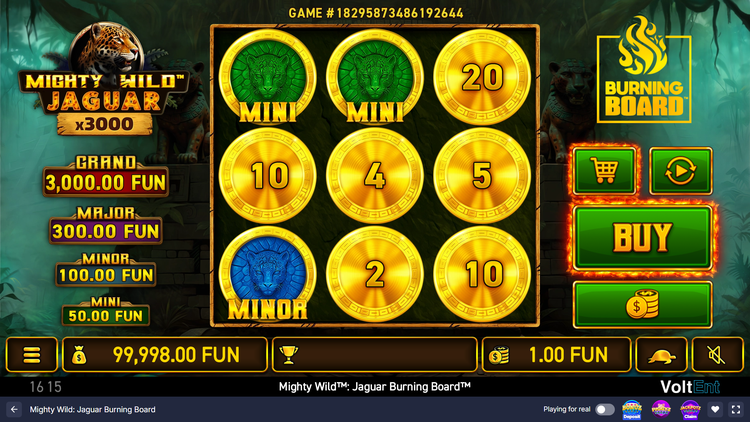 Mighty Wild: Jaguar Burning Board - 2 - BitStarz Casino