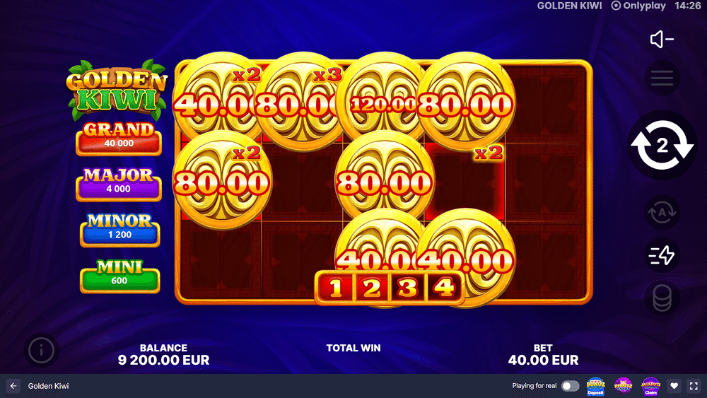 Golden Kiwi Slot - 2 - BitStarz Casino