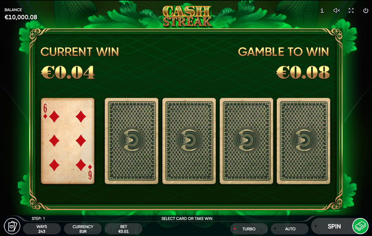 Cash Streak Slot - 3 - BitStarz Casino