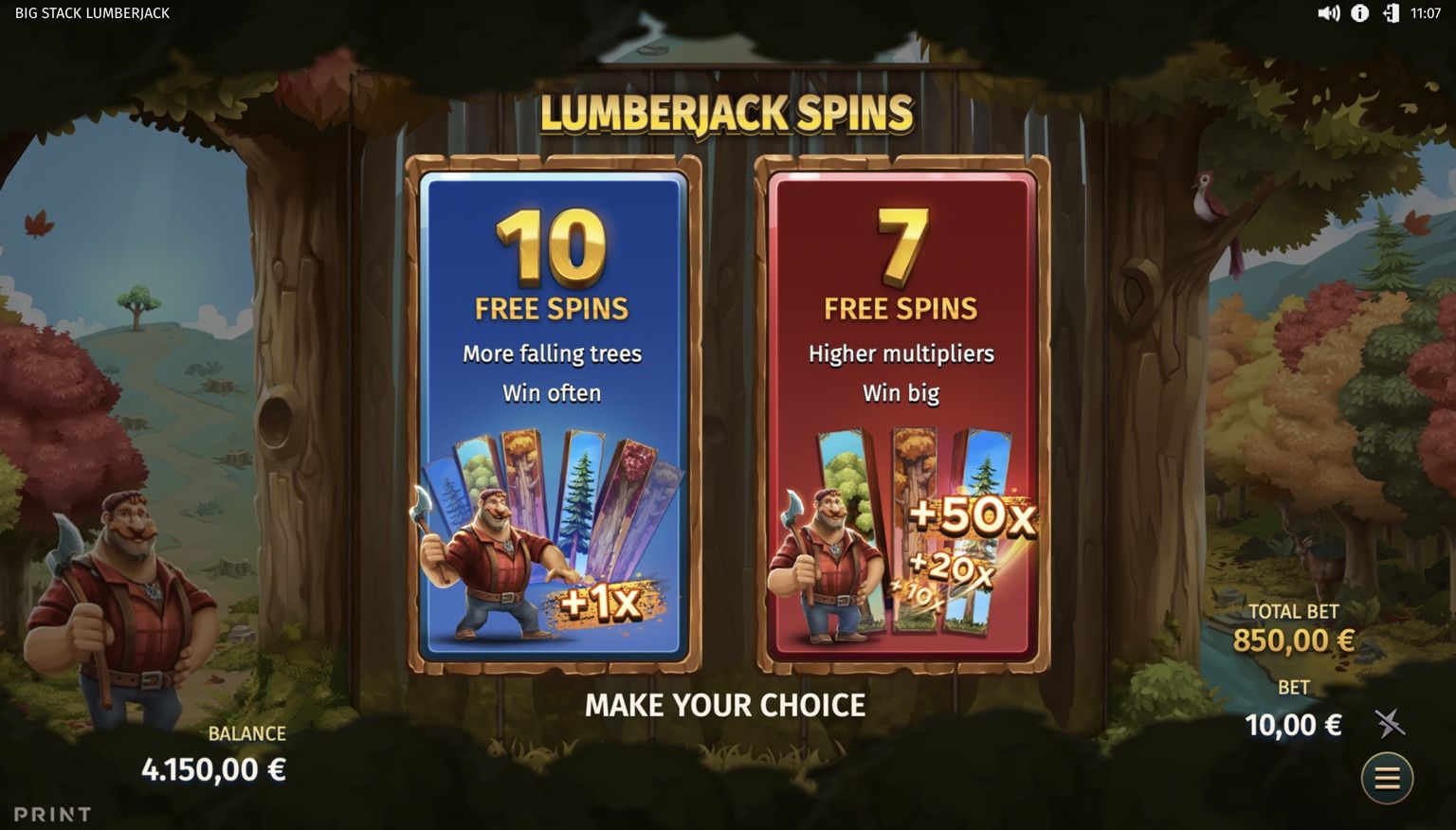 Big Stack Lumberjack Slot - 3 - BitStarz Casino