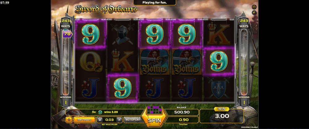Sword of Orleans Slot - 1 - BitStarz Casino