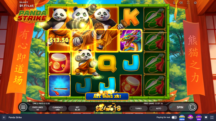 Panda Strike Slot - 3 - BitStarz Casino