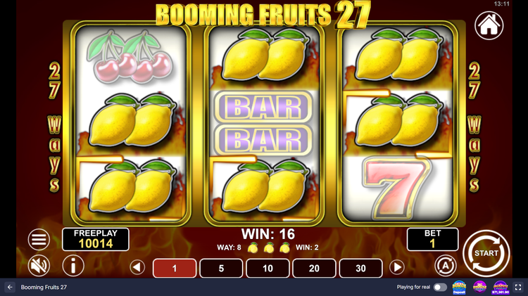 Booming Fruits 27 Slot - 2 - BitStarz Casino