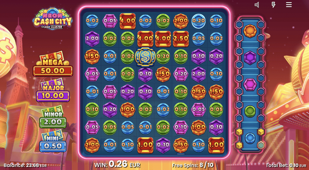 Neon Cash City Slot - 2 - BitStarz Casino