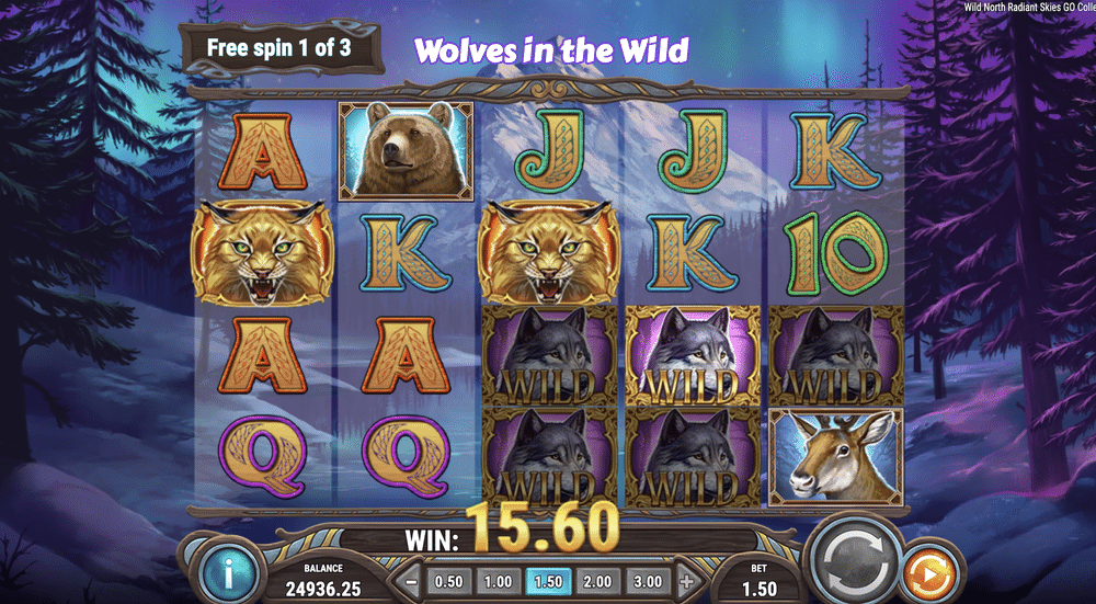 Wild North Radiant Skies GO Collect Slot - 3 - BitStarz Casino