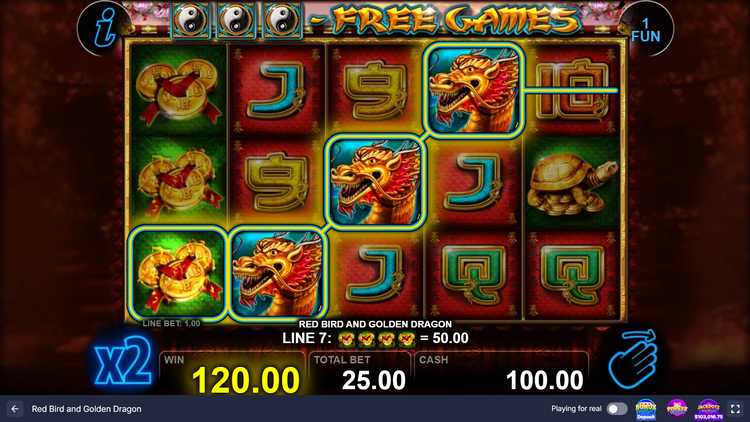 Red Bird and Golden Dragon Slot - 1 - BitStarz Casino