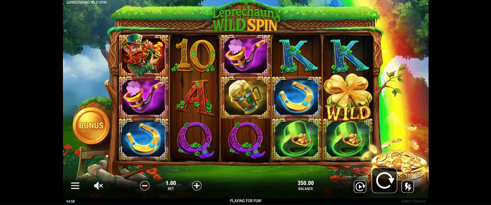 Leprechaun's Wild Spin Slot - 1 - BitStarz Casino