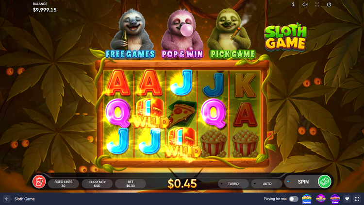 Sloth Game Slot - 1 - BitStarz Casino