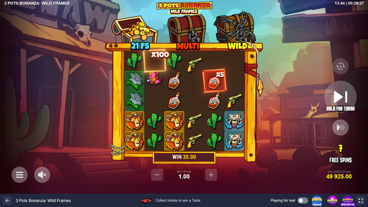 3 Pots Bonanza: Wild Frames Slot - 3 - BitStarz Casino