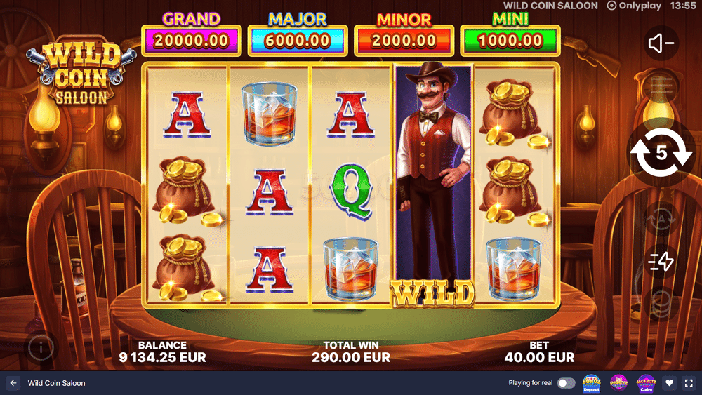 Wild Coin Saloon Slot - 2 - BitStarz Casino