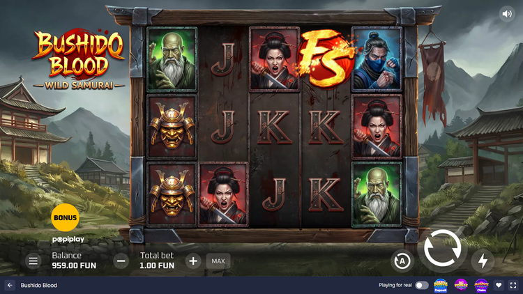 Bushido Blood Slot - 1 - BitStarz Casino