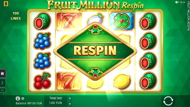 Fruit Million Respin Slot - 2 - BitStarz Casino