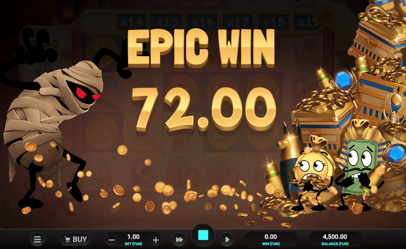 Bill & Coin 2: Mummy Mischief Slot - 3 - BitStarz Casino