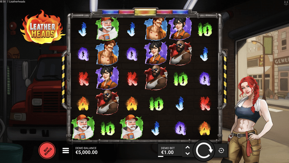 Leatherheads Slot - 1 - BitStarz Casino
