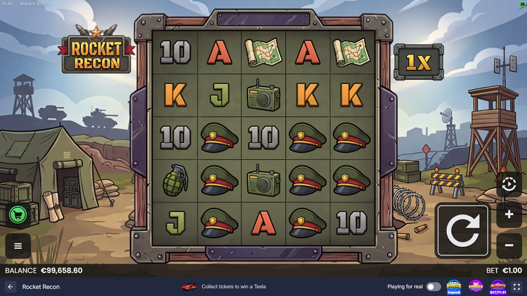 Rocket Recon Slot - 1 - BitStarz Casino