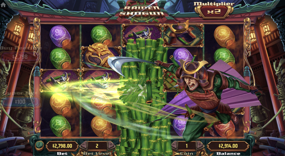 Raiden Shogun Slot - 1 - BitStarz Casino