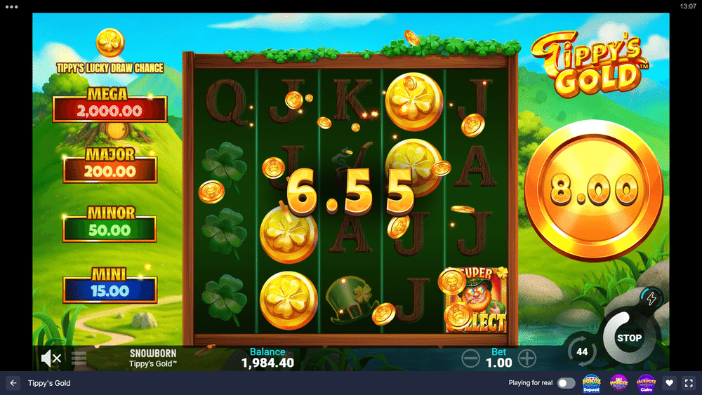 Tippy's Gold Slot - 3 - BitStarz Casino