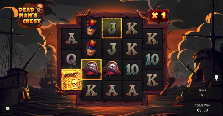 Dead Man's Chest Slot - 2 - BitStarz Casino