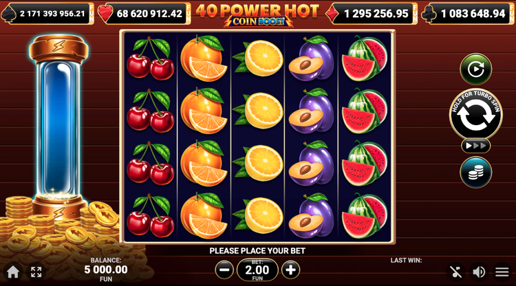 40 Power Hot Coin Boost Slot - 1 - BitStarz Casino