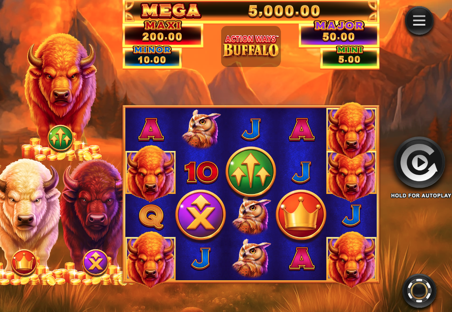 Action Ways Buffalo Slot - 1 - BitStarz Casino