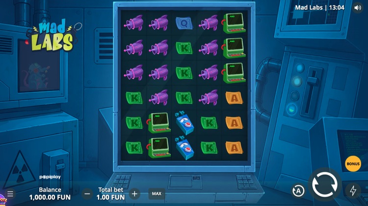 Mad Labs Slot - 1 - BitStarz Casino