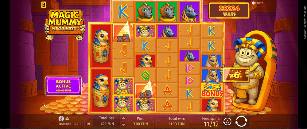 Magic Mummy Megaways Slot - 2 - BitStarz Casino