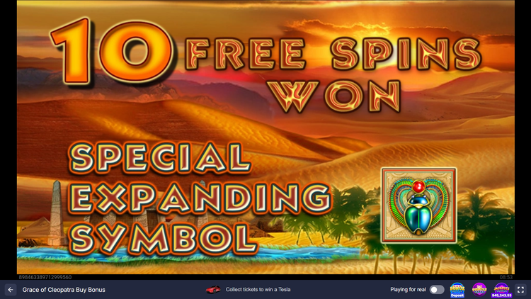 Grace of Cleopatra Buy Bonus Slot - 2 - BitStarz Casino