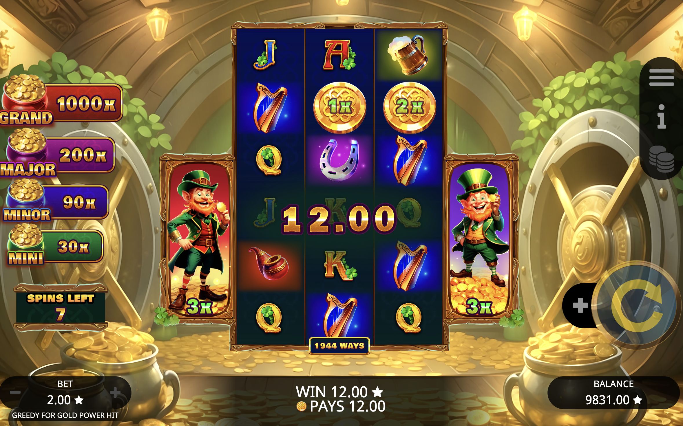 Greedy for Gold Power Hit Slot - 4 - BitStarz Casino