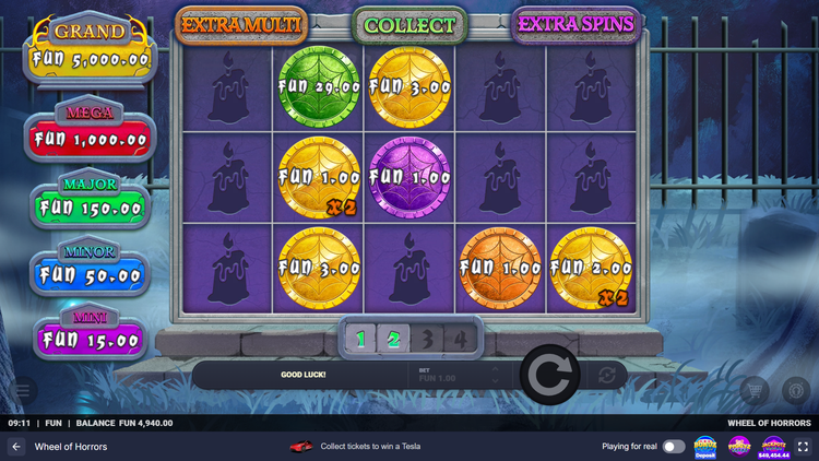 Wheel of Horrors Slot - 3 - BitStarz Casino