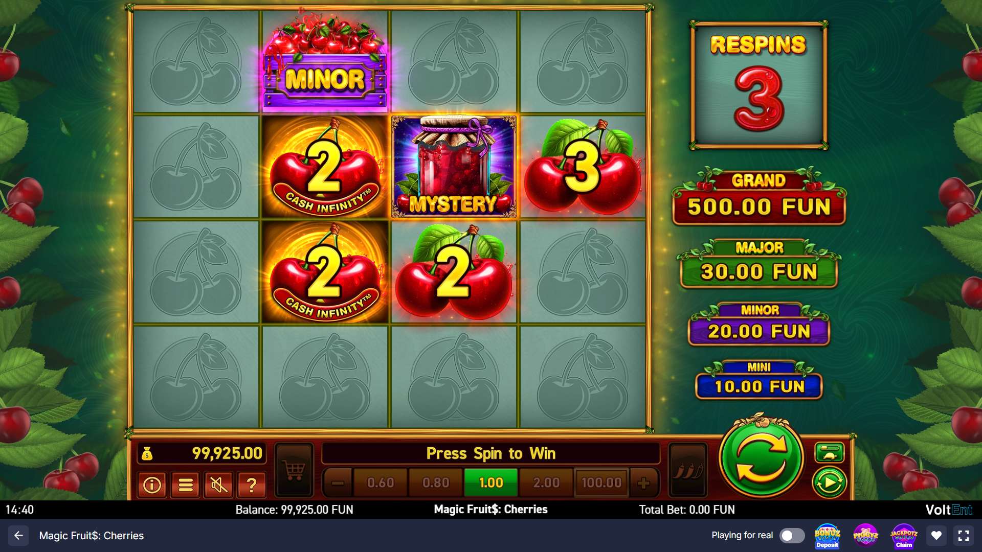 Magic Fruit$: Cherries Slot - 2 - BitStarz Casino
