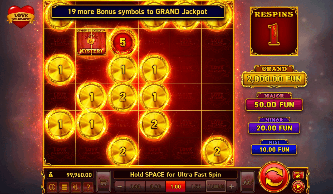 36 Coins Love the Jackpot Slot - 1 - BitStarz Casino