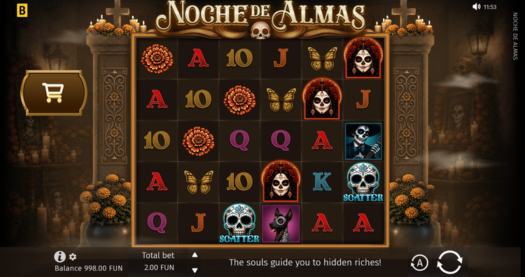 Noche de Almas Slot - 1 - BitStarz Casino