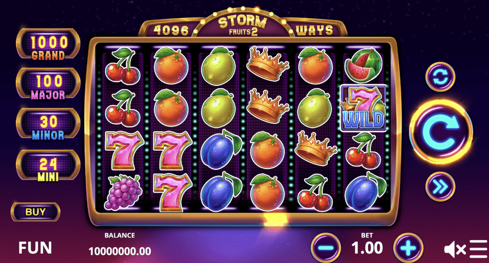 Storm Fruits 2 Slot - 1 - BitStarz Casino