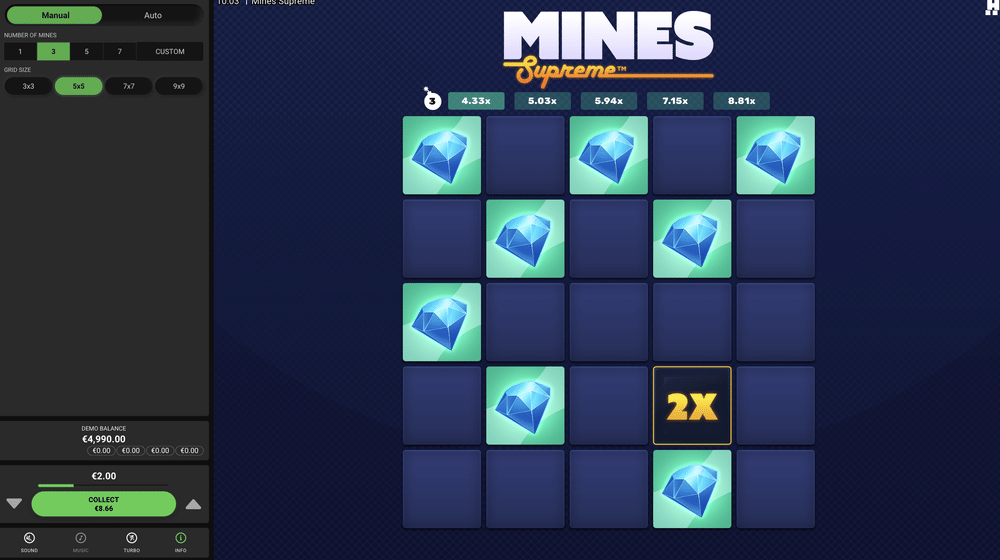 Mines Supreme - 2 - BitStarz Casino