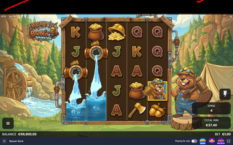 Beaver Bonk Slot - 2 - BitStarz Casino